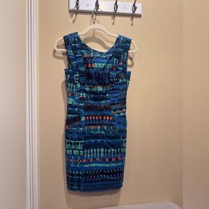Plenty by Tracey Reese Patterned Sleeveless Dress